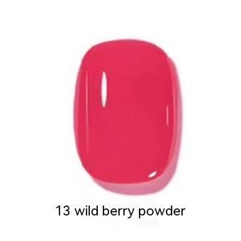 B Gyb Micro Glue Non-peeling Nail Polish Baking-free Quick-drying Nail Color Blue Gray 14ml