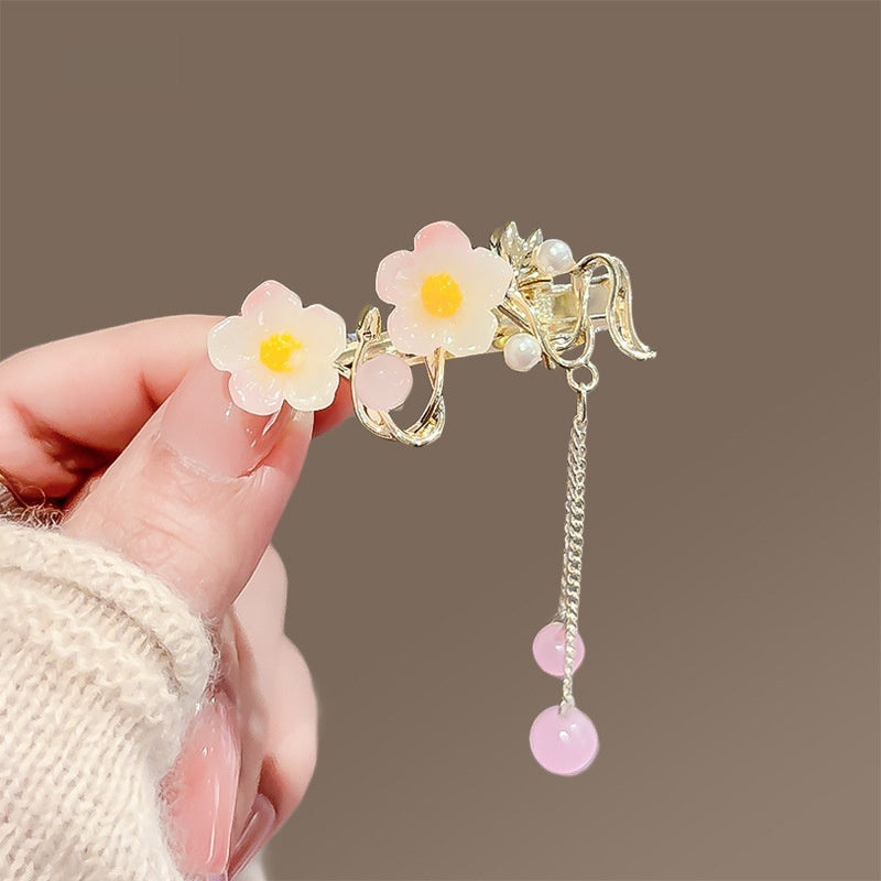 Clip Hairware Full Diamond Wheat Grip