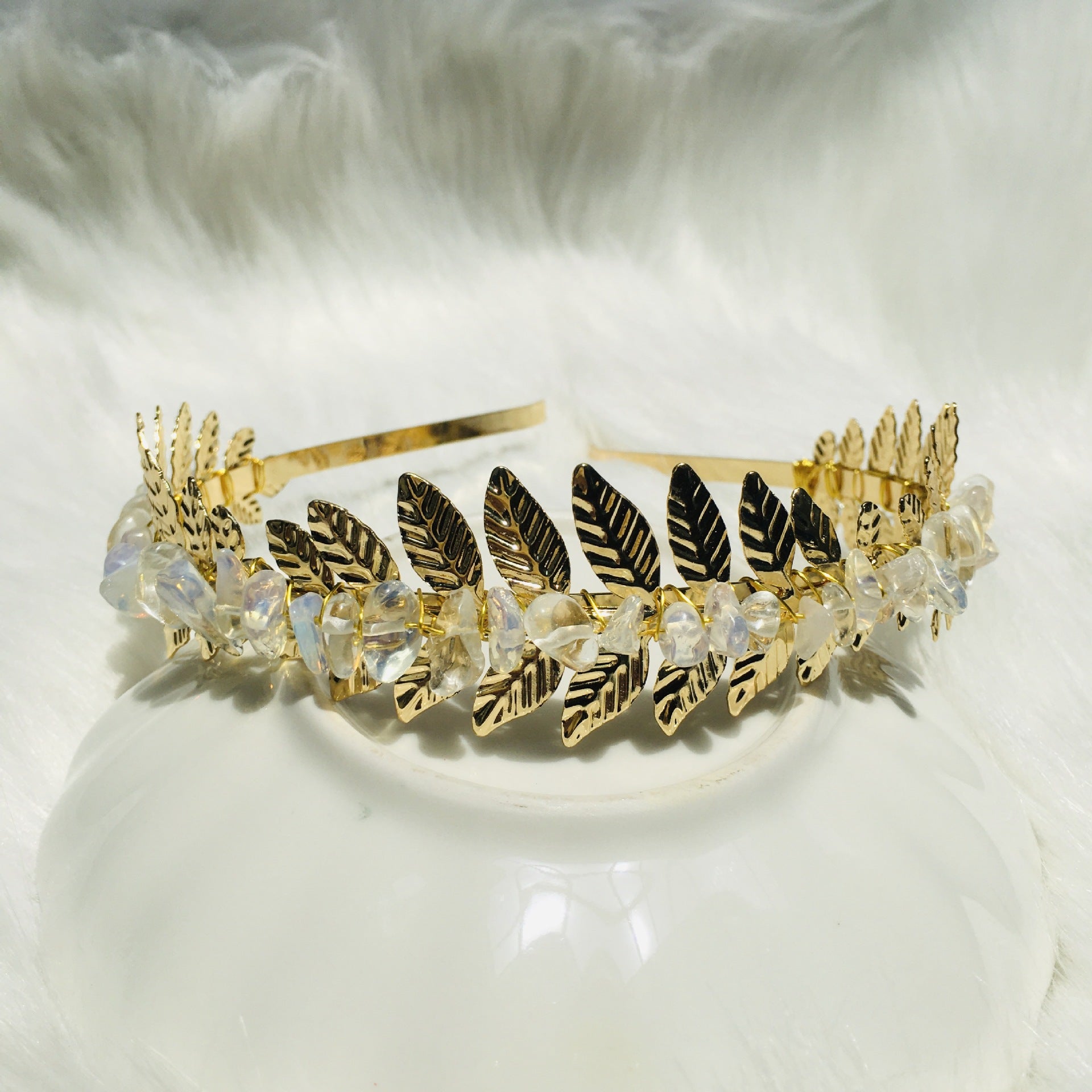 Natural Crystal Hairpin Creative Handmade DIY
