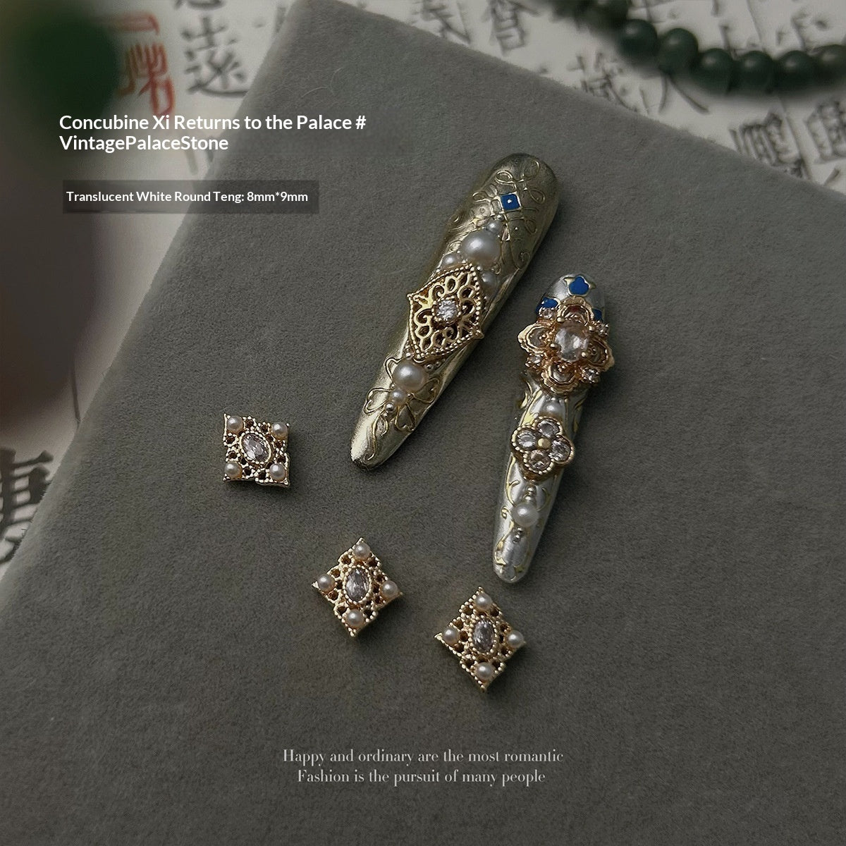 Wearable Nail Rhinestones For Manicure Decorations