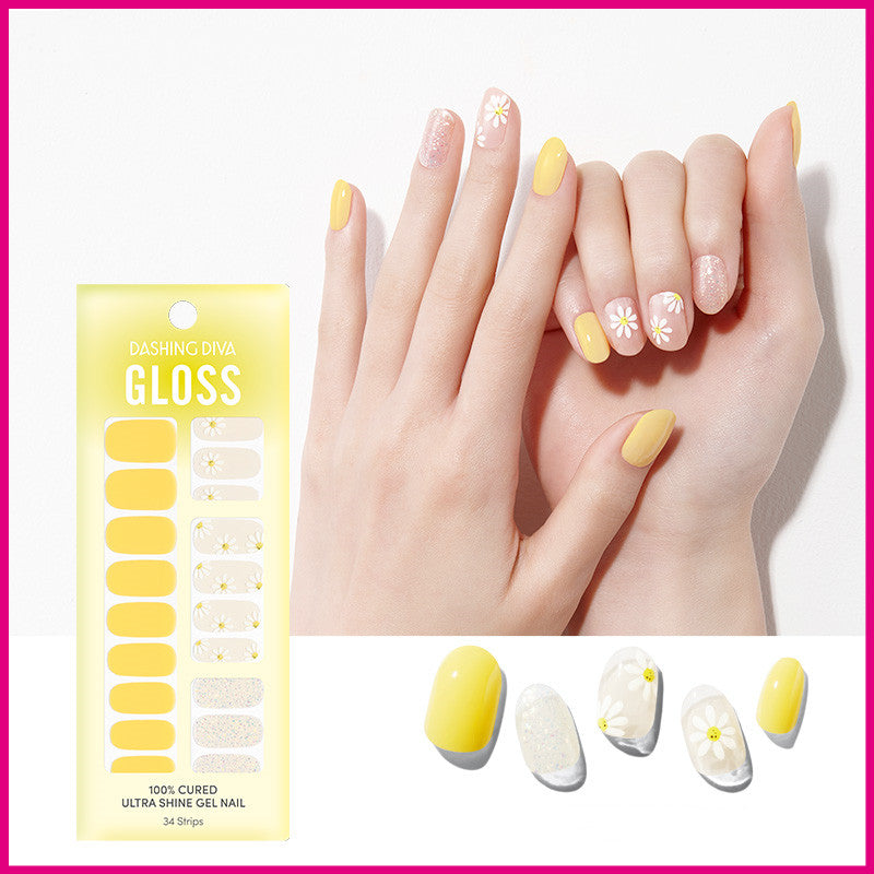 Dashing Diya Gloss Nail Art Nail Sticker Patch Star Same Style No-Bake Wearing Nail Polish