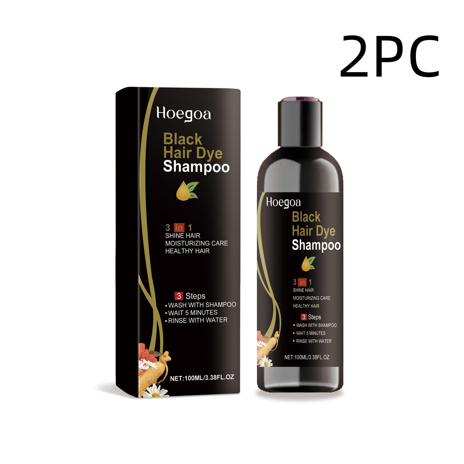 HoeGoa Herbal Hair Care Shampoo For Soft And Gentle Hair