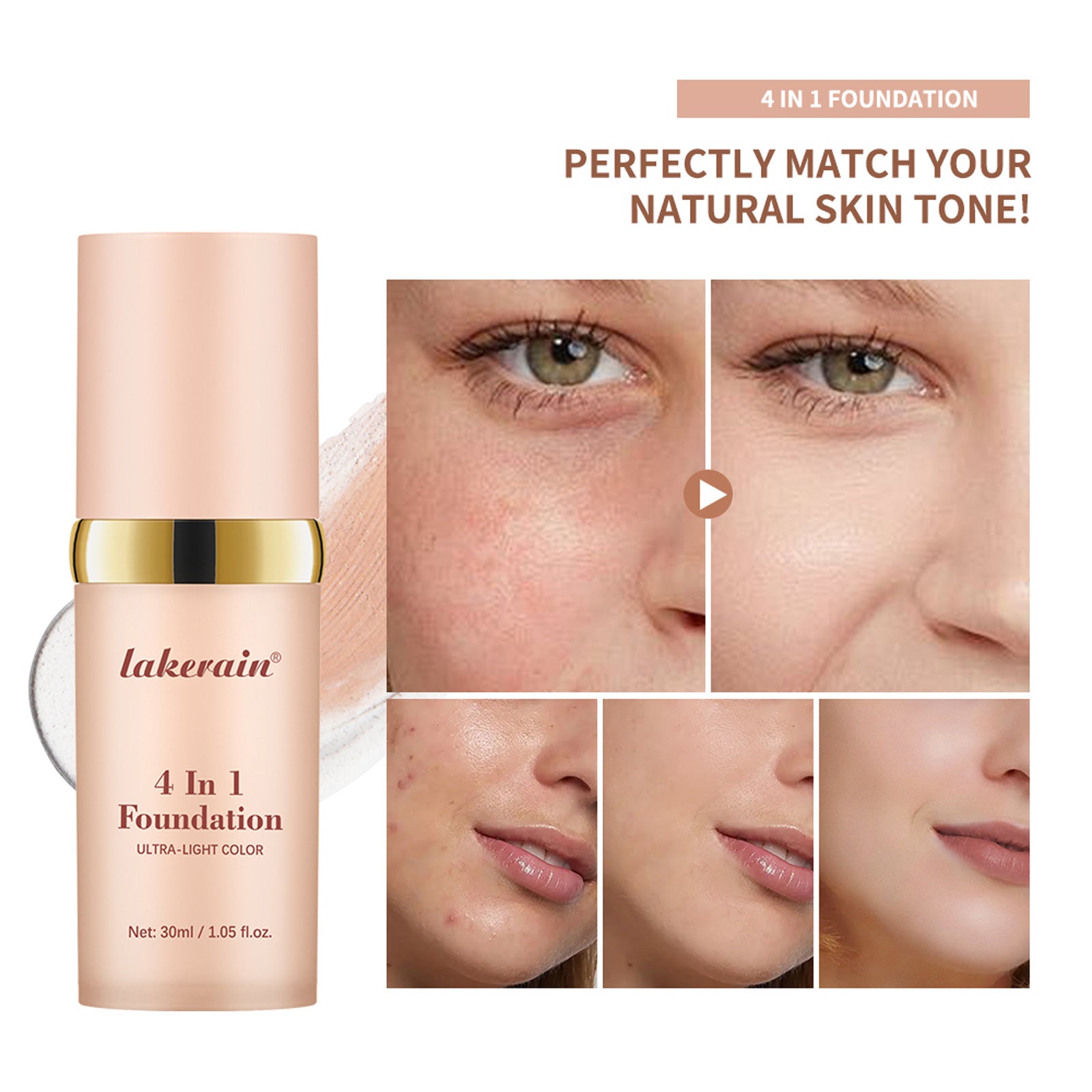 Multifunctional Liquid Foundation Thin Fit