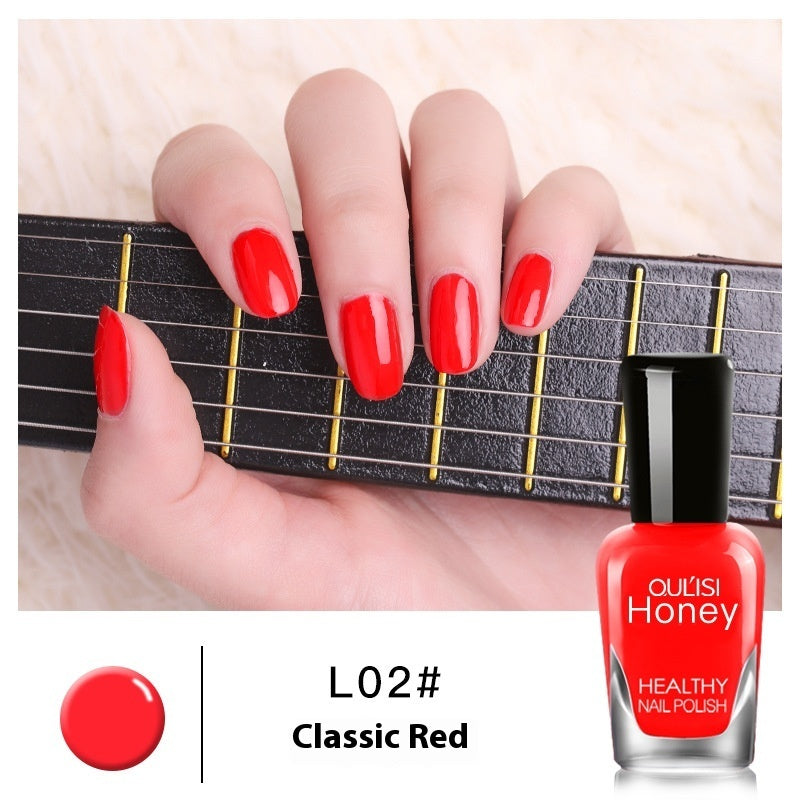 Qulisi Water-based Peelable Tearable Nail Polish 8ml