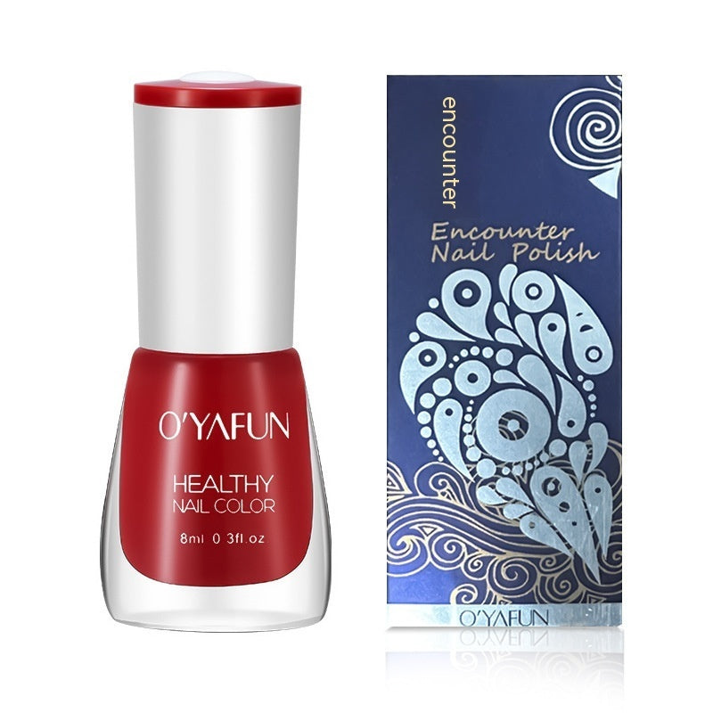O'YAFUN Nail Polish New Water-based Long-lasting Quick-drying Transparent
