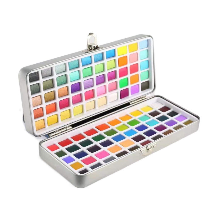 Portable Pearlescent Nail Art Pigment Set