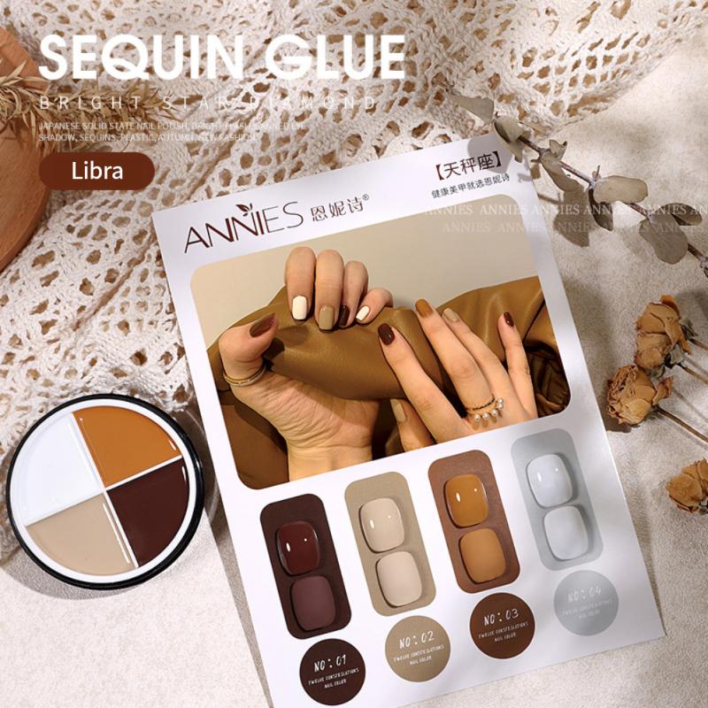 Annies Popular Color Twelve Constellation Series Solid Nail Polish For Nail Salon