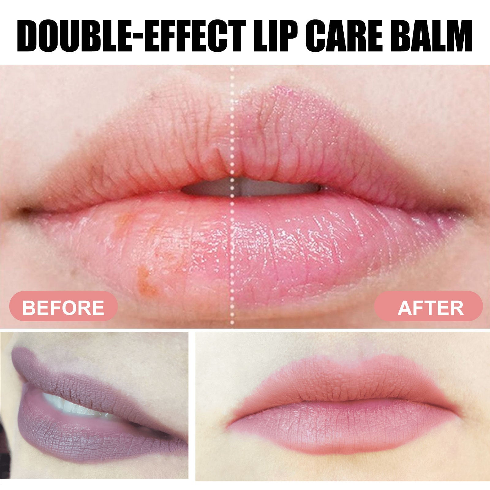 Double-effect Lip Anti-chapping Lipstick