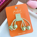 Colorful Round Beads Children's Hair String People Fish Beads