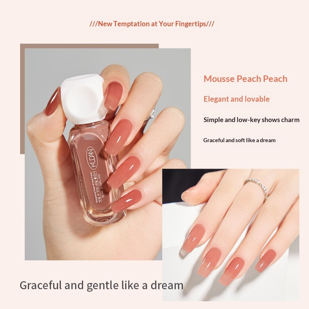 Kudan Water-based Clear Nail Polish For Protecting And Shining Nails