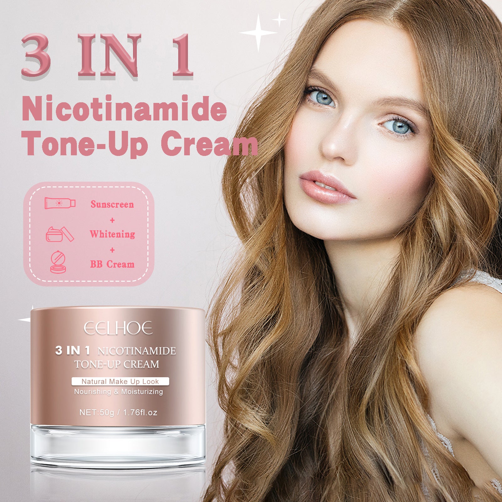 Moisturizing And Even Brightening Skin Color Cream
