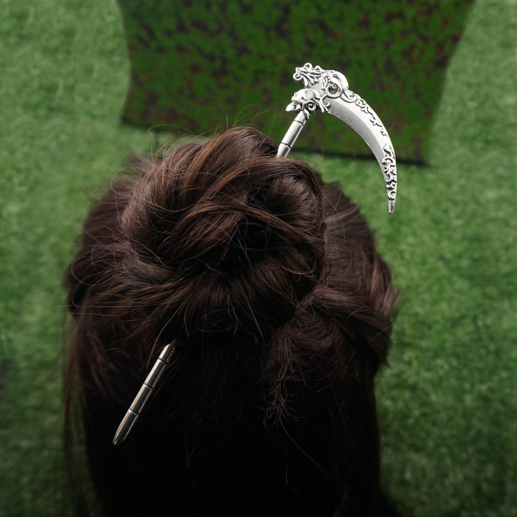 New Chinese Style Simple Personality Dragon-shaped Tassel Hairpin