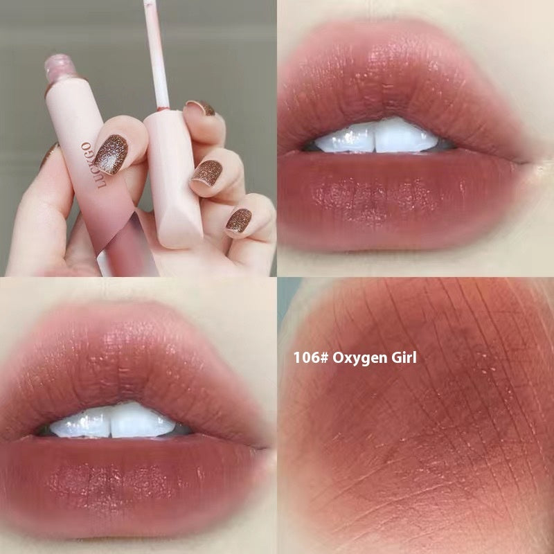Plain Face White Good-looking Lip Lacquer