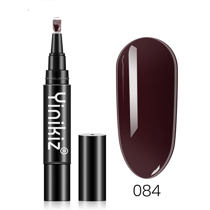 Yinikiz One Step Glue Solid Color Nail Polish Glue
