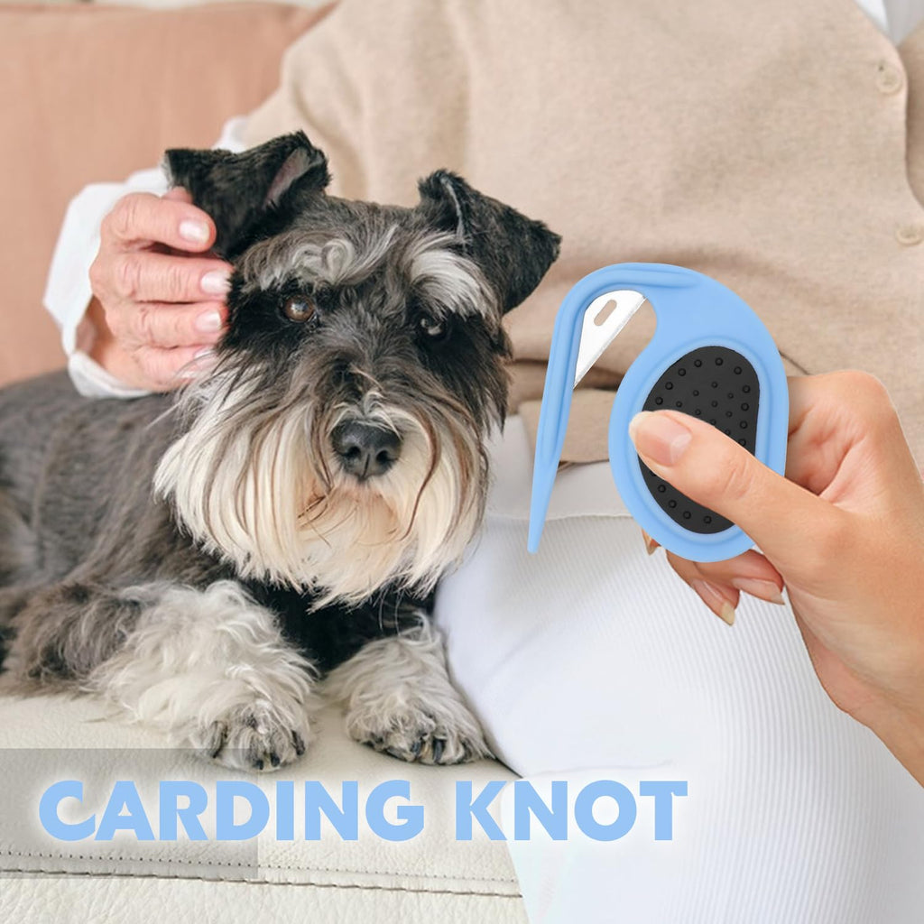 Professional Pet Knotting Comb For Removing Tangled And Loose Hair, Suitable For Dogs And Cats