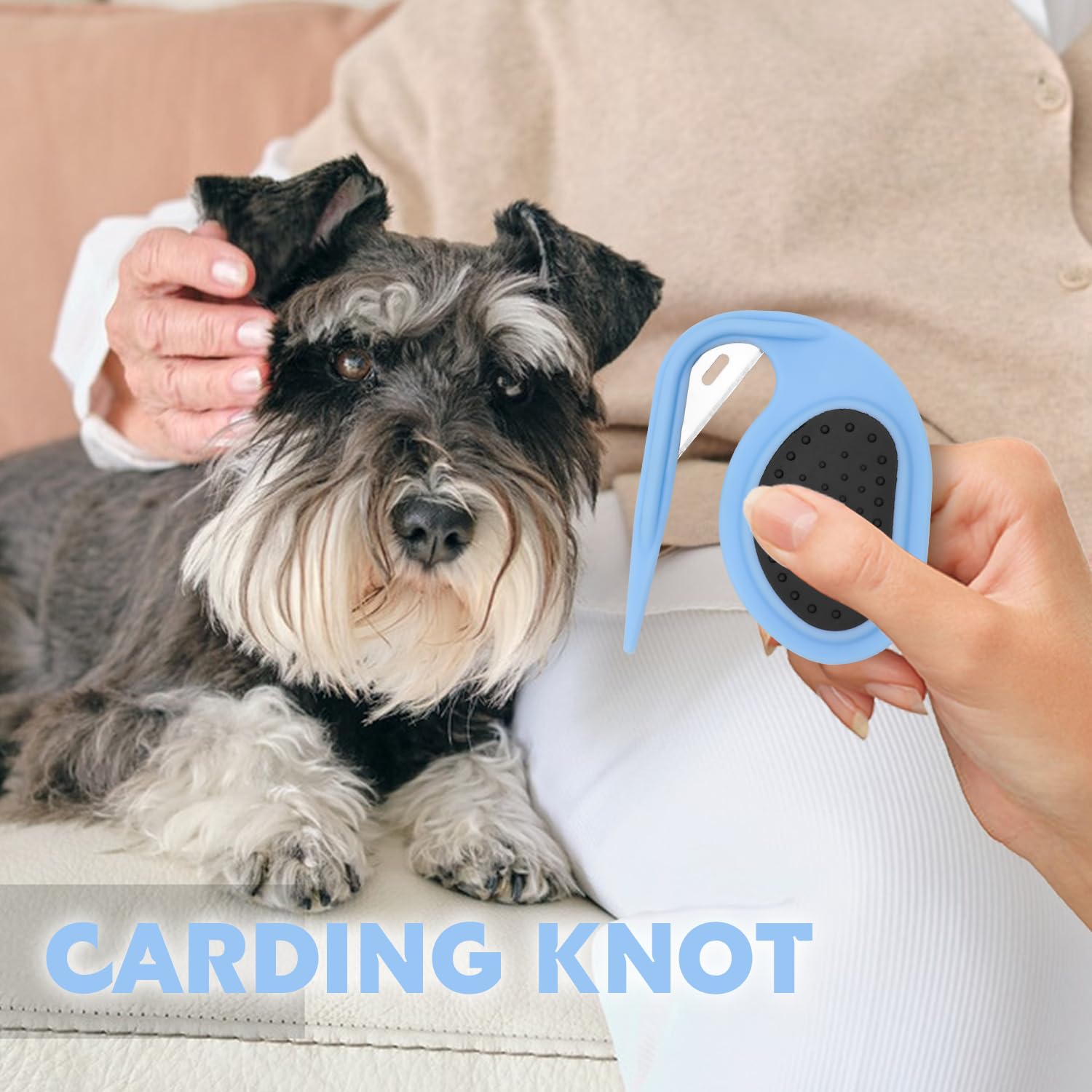 Professional Pet Knotting Comb For Removing Tangled And Loose Hair, Suitable For Dogs And Cats