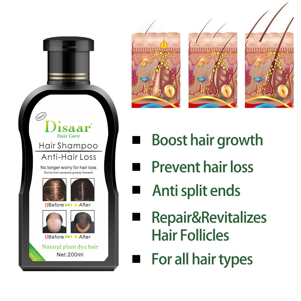 Plant Dense Hair Nourishing And Tough Oil Control Fluffy Anti-dandruff Shampoo