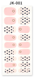 Gel Nail Stickers Bronzing 3D Nail Sticker