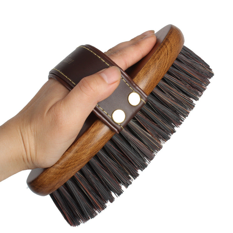 De-floating Brush Oval Harness Comb Cleaning
