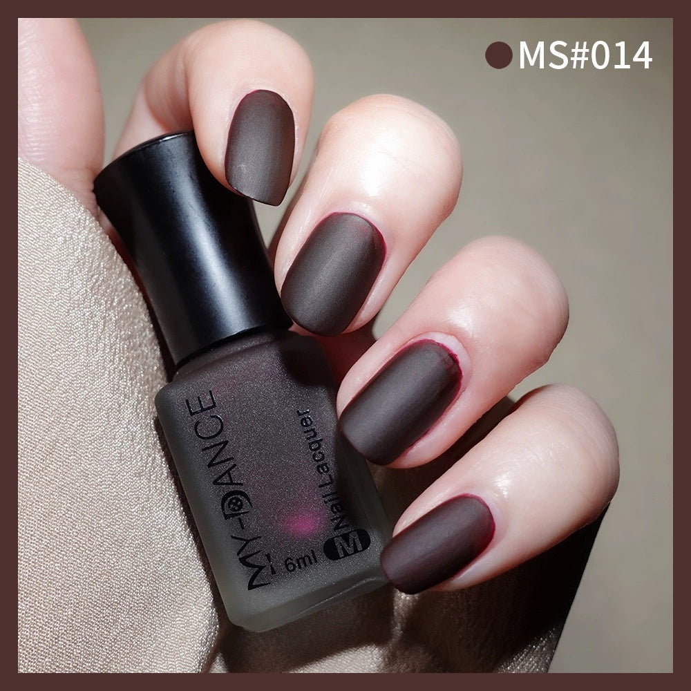 MyDance No Bake Velvet Matte Scrub Nail Polish
