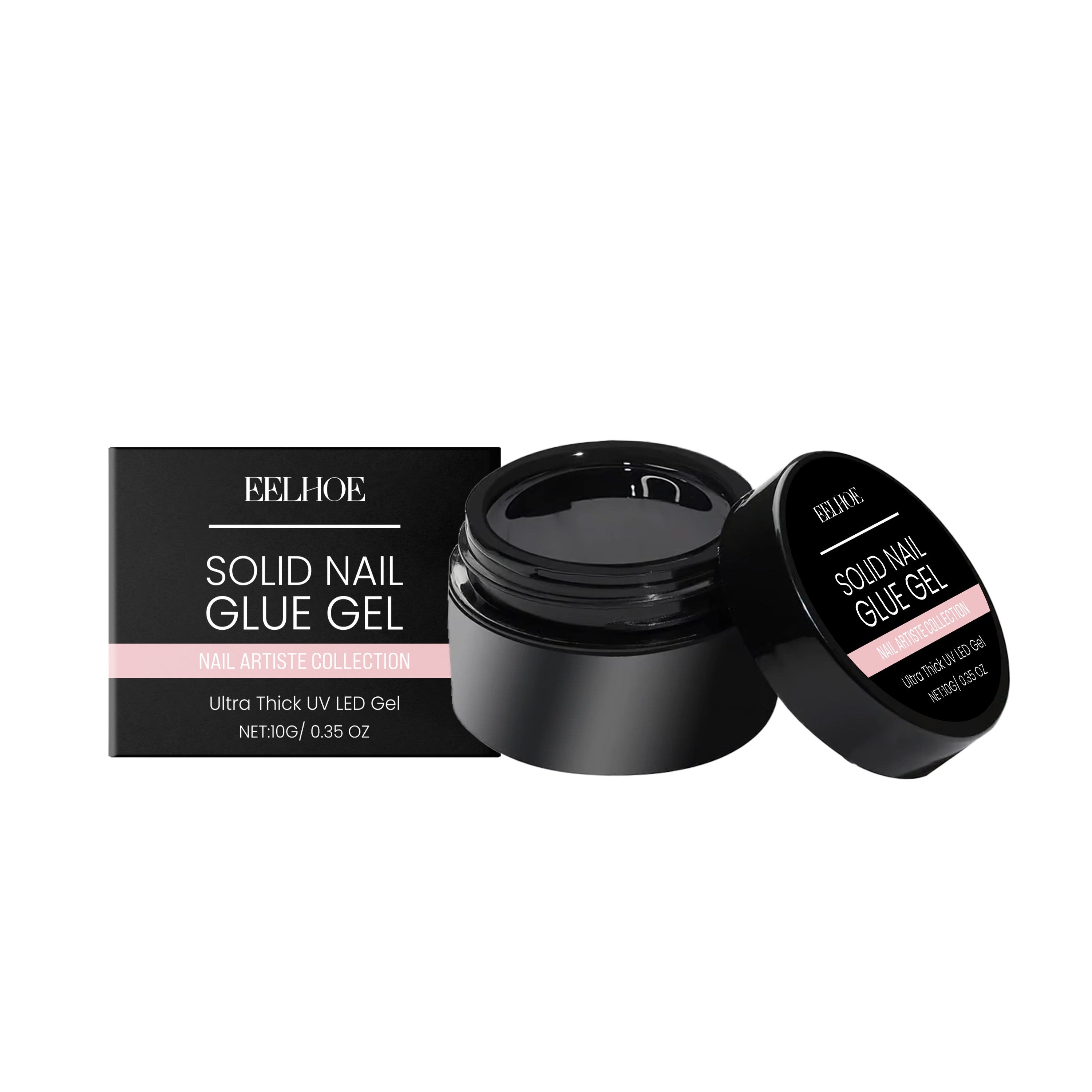 Eelhoe Solid Adhesive For Nail Plates Portable And Soft