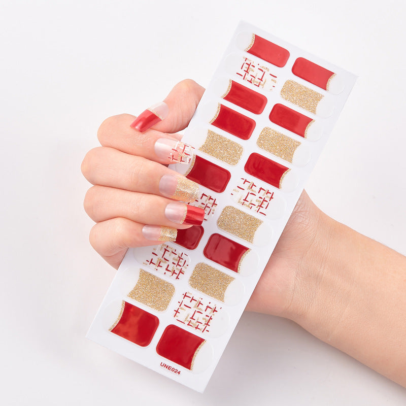 Simle Self Adhesive Nail Sticker