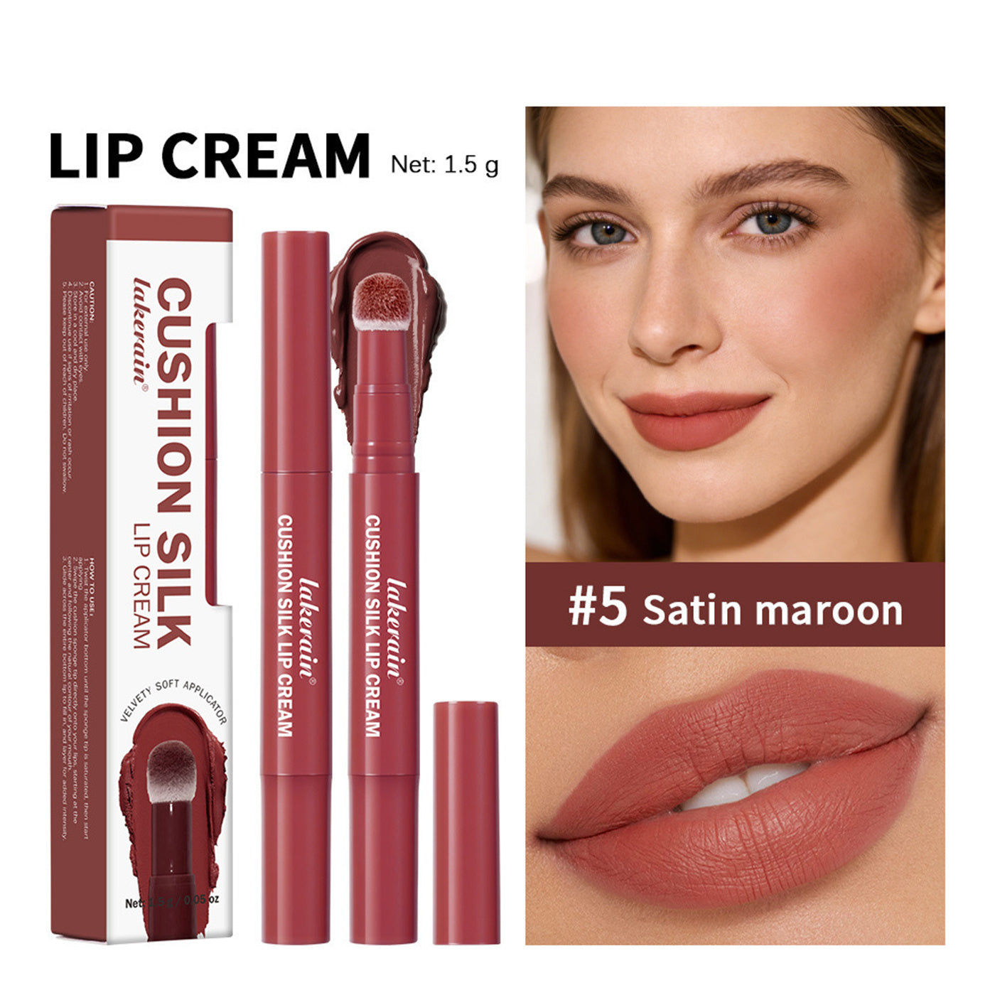 Matte Blush And Lipstick 2-in-1 Multi-use Product