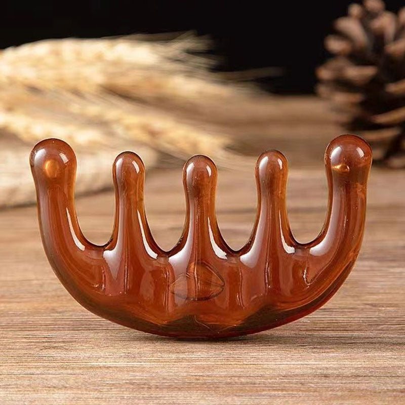 Household Fashion Horn Meridian Massage Comb