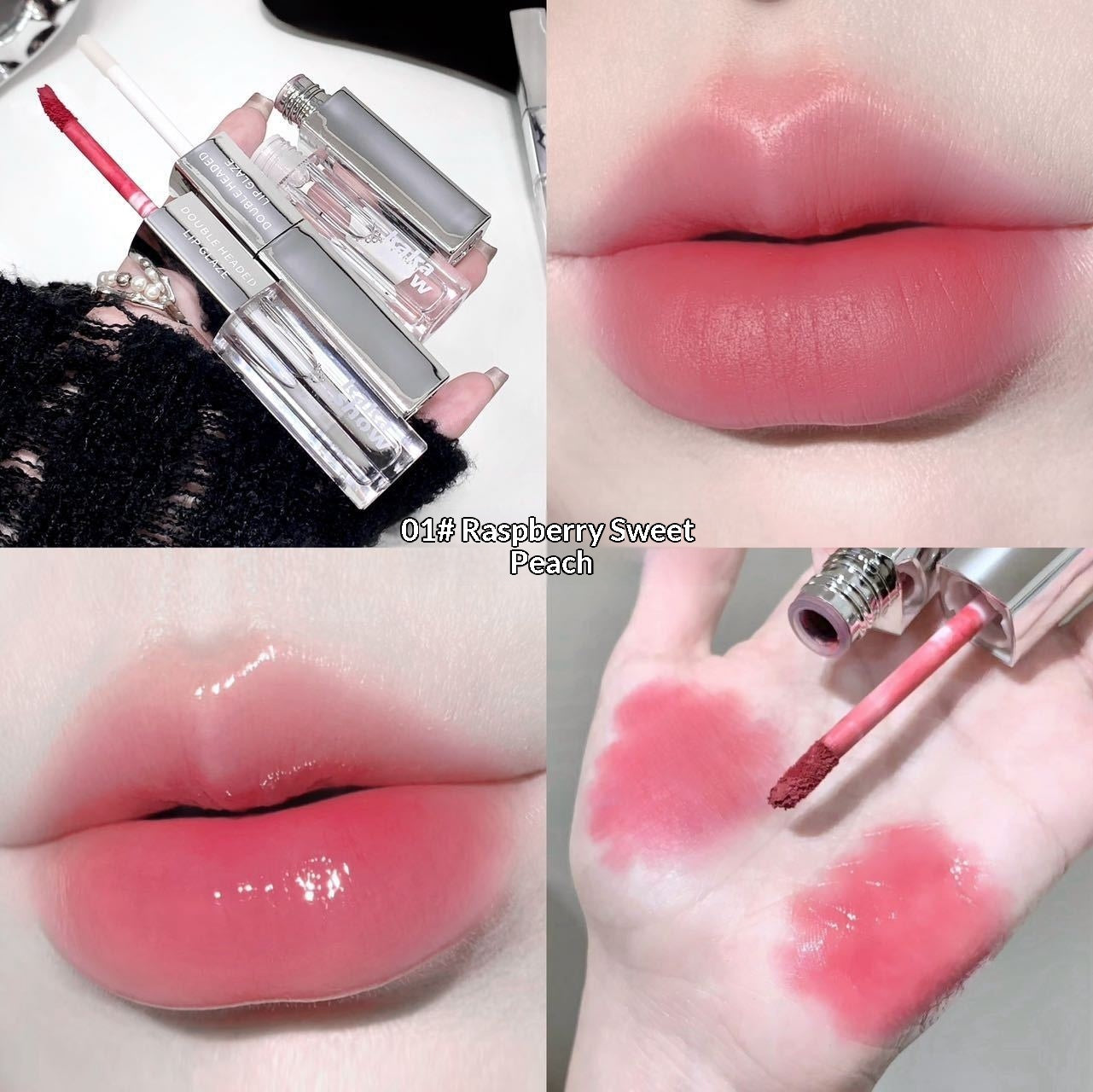 Double-ended Dual-effect Lip Gloss Matte Velvet