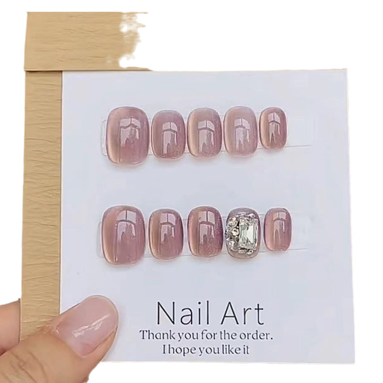 Nail Art Wear Armor Handmade Finished Nail Beauty
