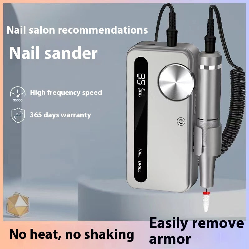 Nail Drill Polishing Machine Special Charging Portable
