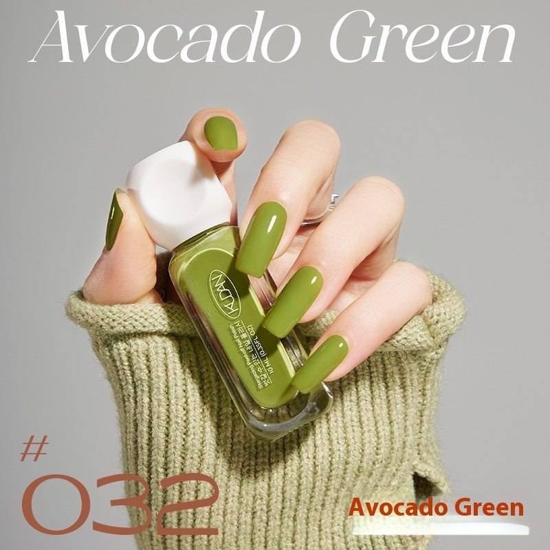 Kudan Water-based Nail Polish Peelable Quick-drying Baking-free Long-lasting Summer Macaron Popular Color
