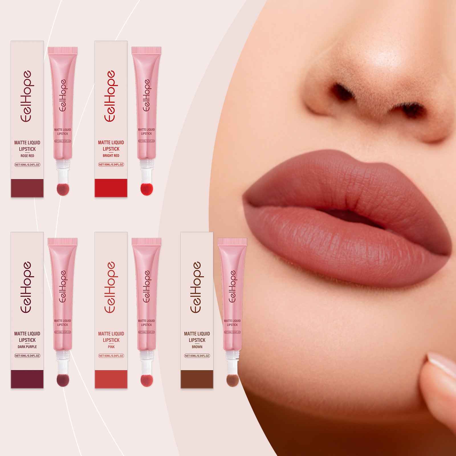 No Stain On Cup Multicolor Moisturizing Lip Gloss