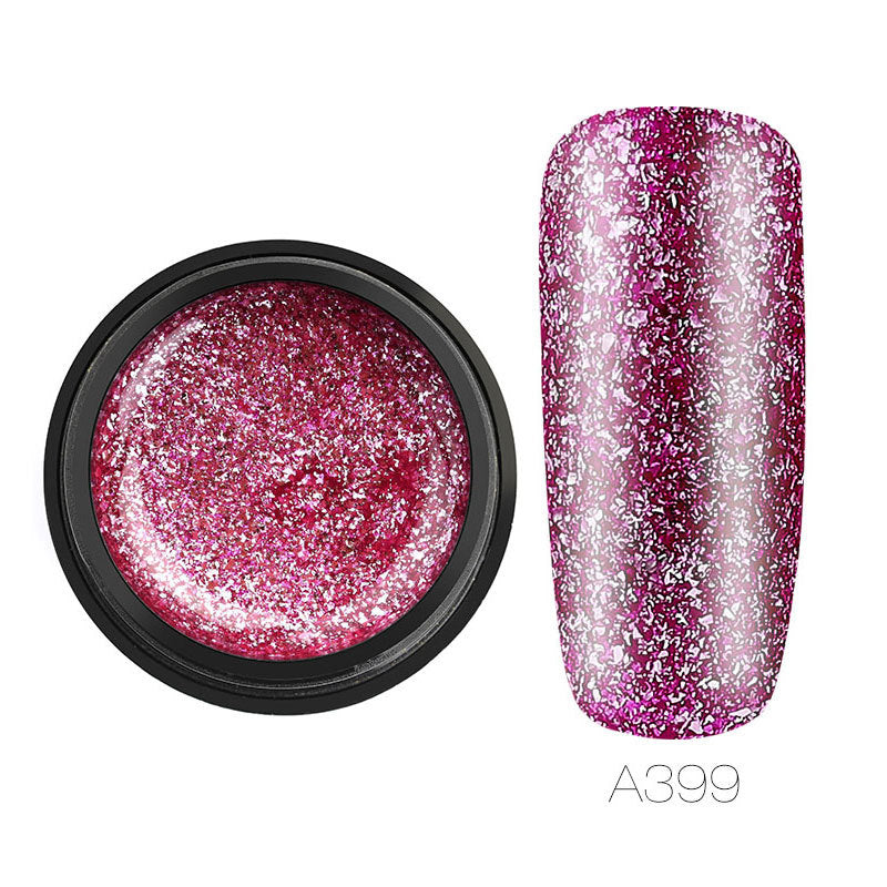 Glitter Gel Nail Polish Sparkling Sequins Art Decoration