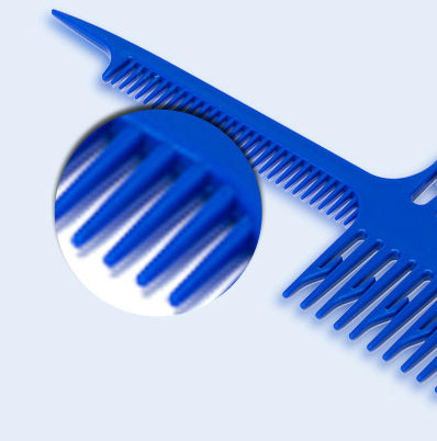 Pointed Tail Art Hair Pick Comb Two Sides Hairdressing Comb Fishbone Hair Tidying