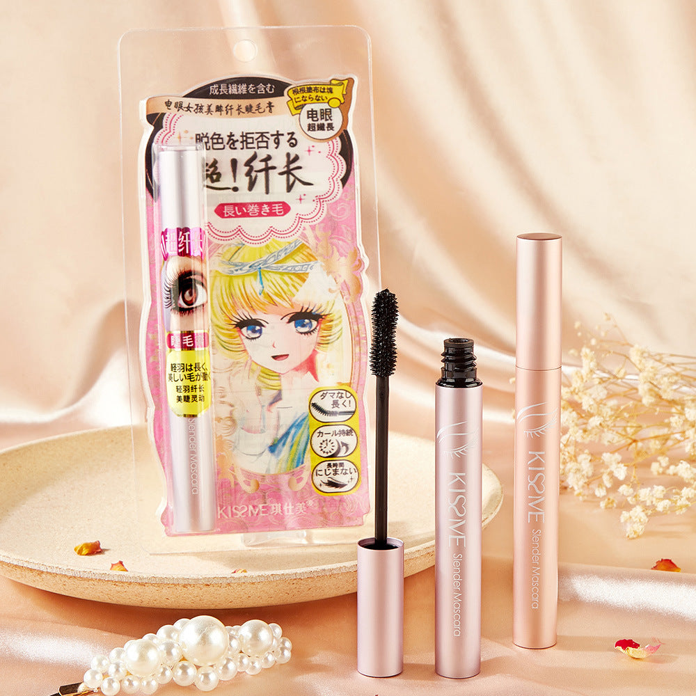 Mascara Waterproof Elongated Non-smudge Long-lasting Slender