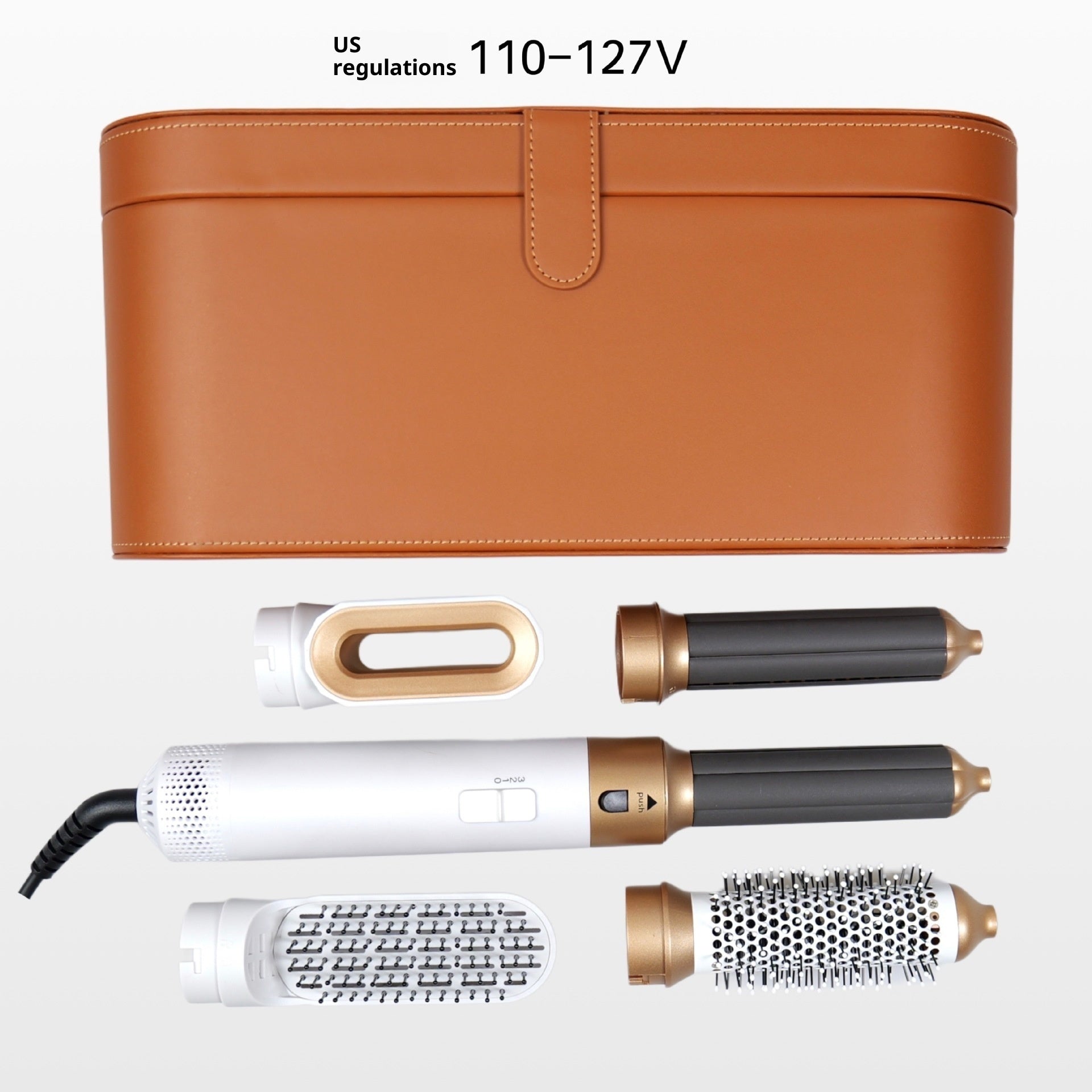 Multifunctional Five-in-one Automatic Curler Straight Comb Hair Dryer