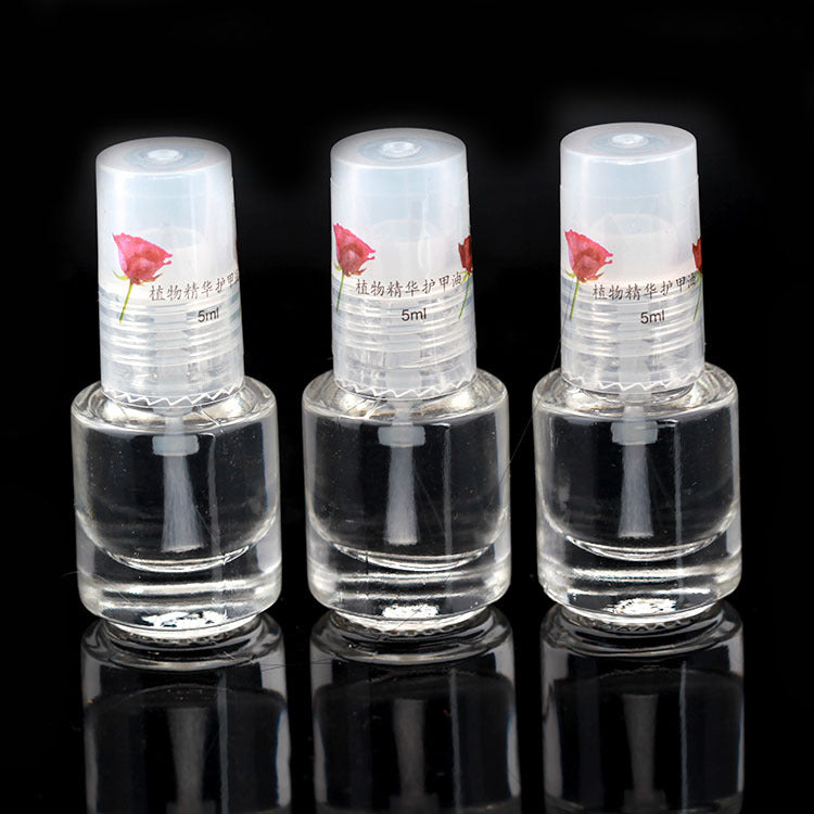 Quick Drying Nutrient Glossy Nail Polish Base Oil Transparent