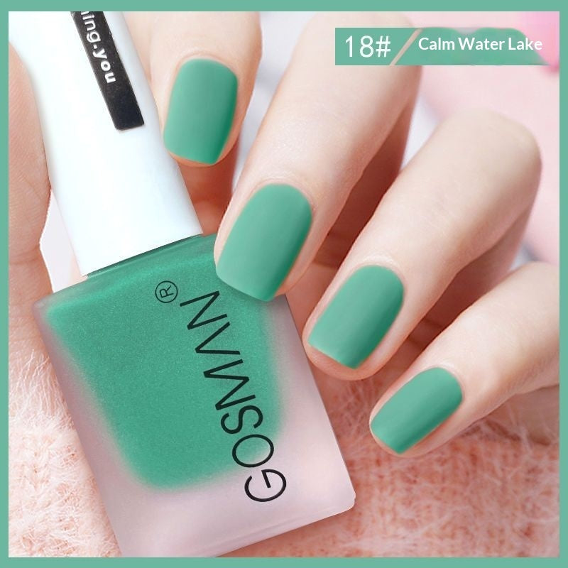 Gosman Quick-dry Matte Nail Polish, Non-peel