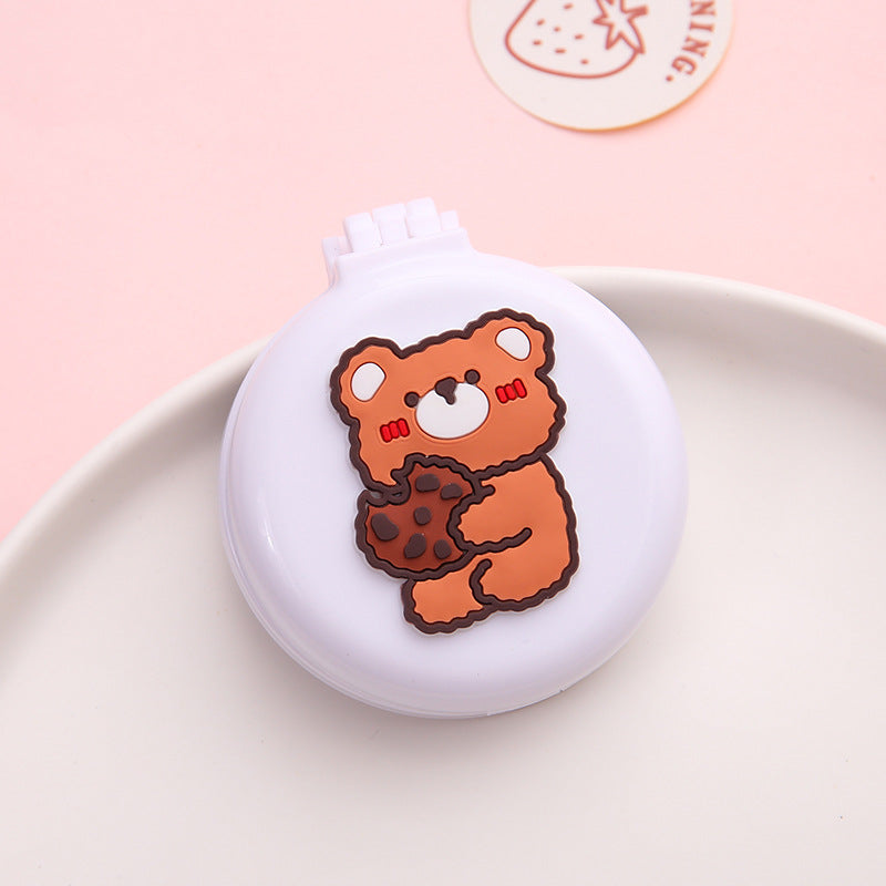 Cute Girly Heart Folding Airbag Comb