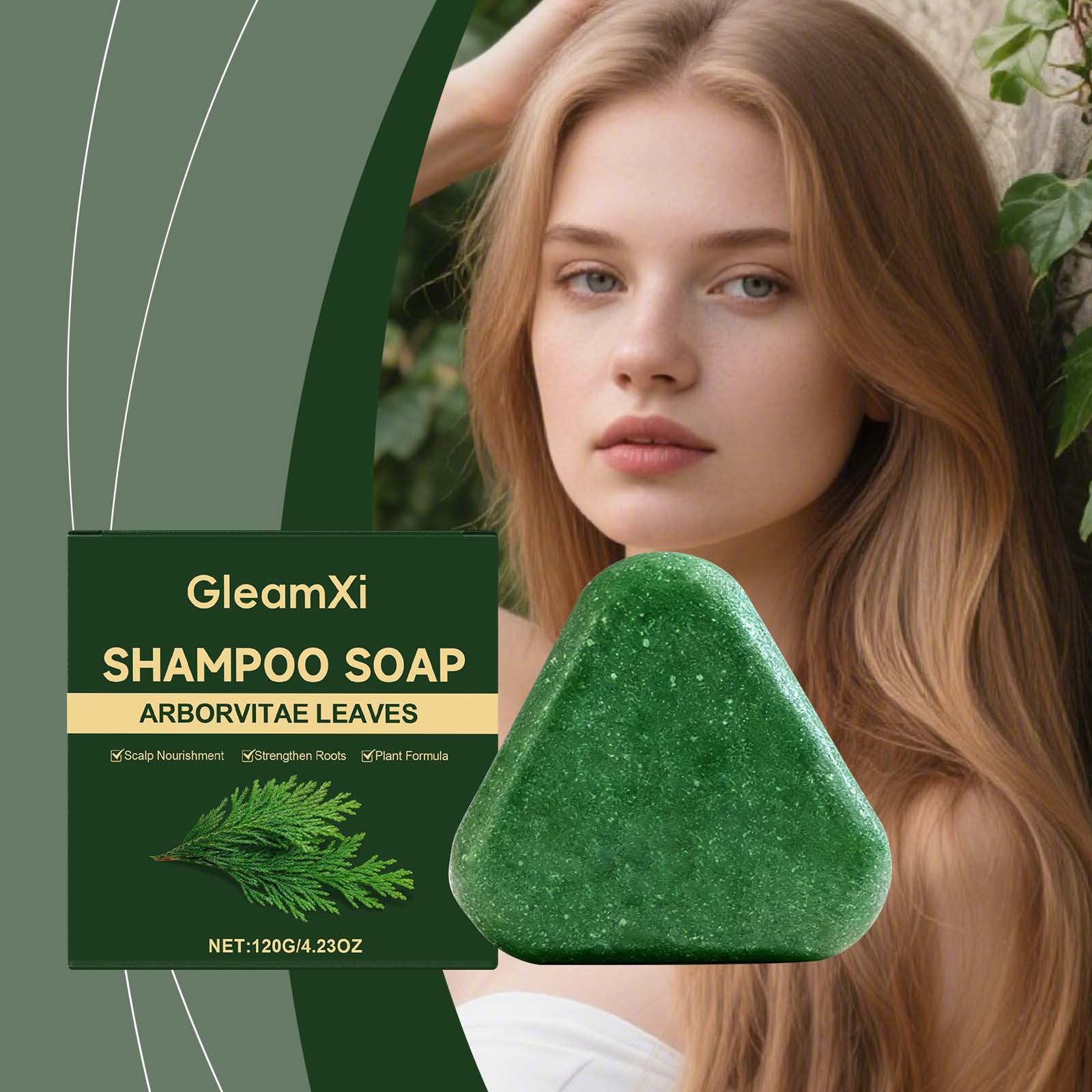 Gentle Moisturizing Cleansing Care With A Refreshing Shampoo Bar