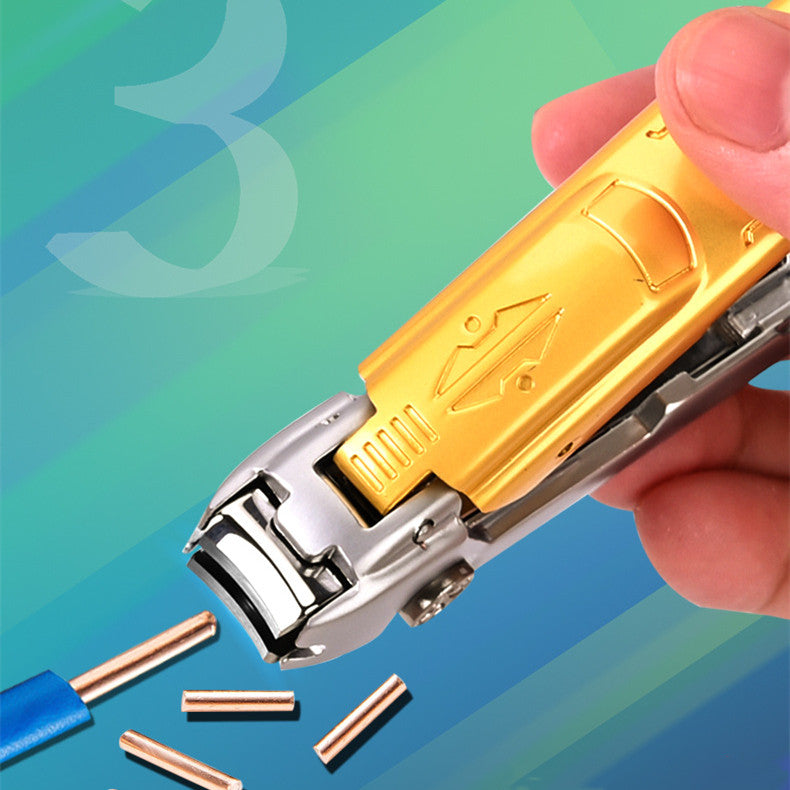 Stainless Steel Splash Resistant Nail Clippers