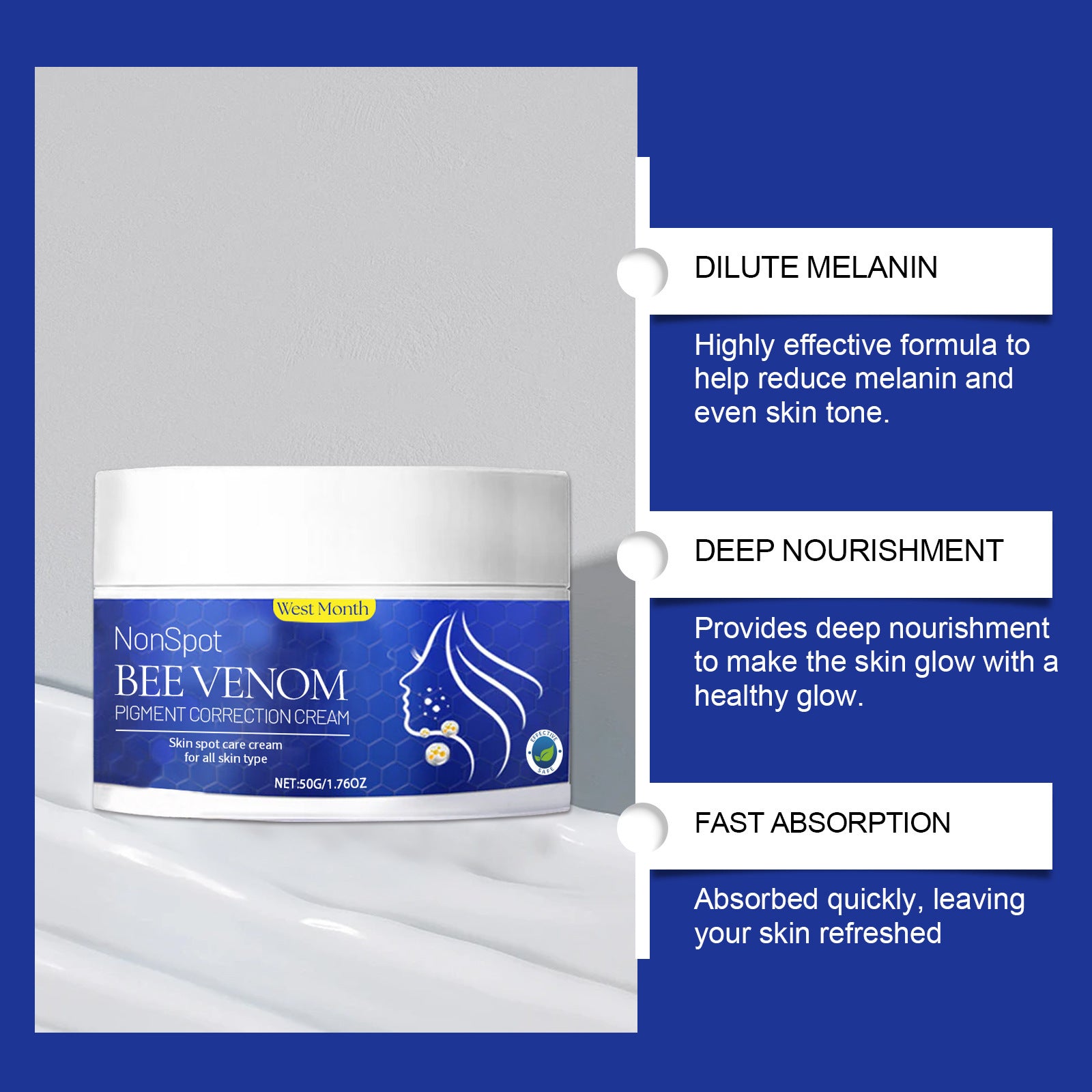 Body Neck Cream Gentle Moisturizing Skin