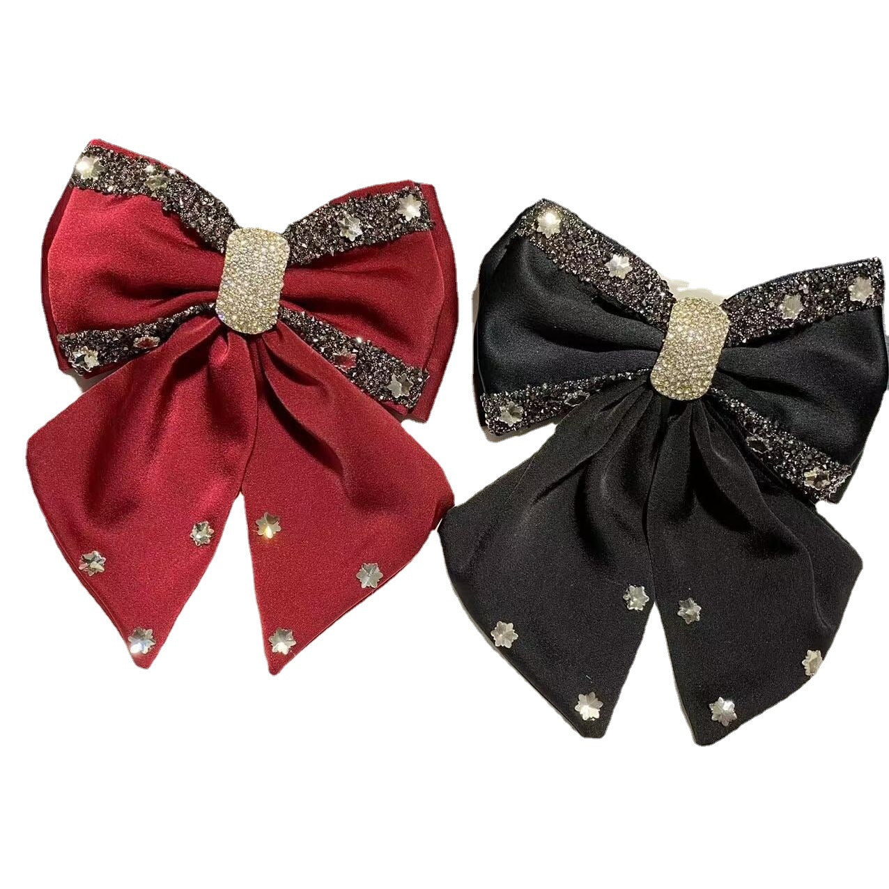 New Luxury Hairpin Bowknot Spring Clip