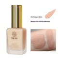 Liquid Foundation Wheat Black Leather White Blend Agent