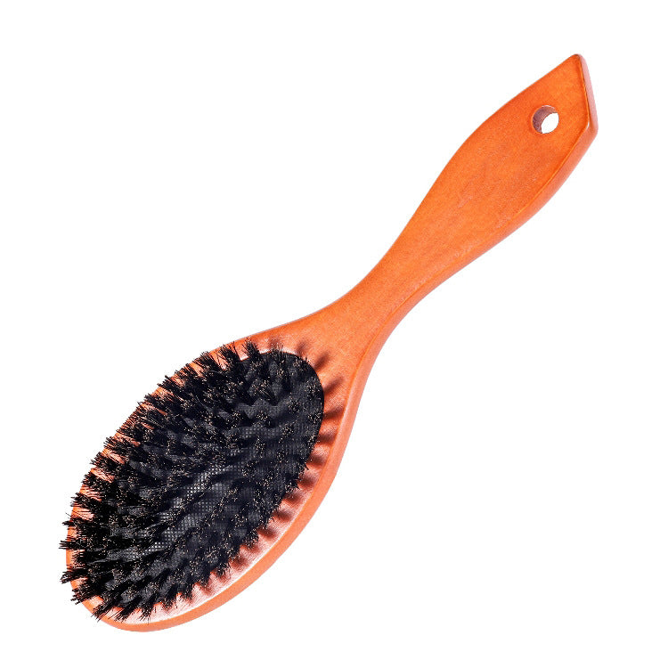 Black Bristle Comb Women's Massage Cushion Comb