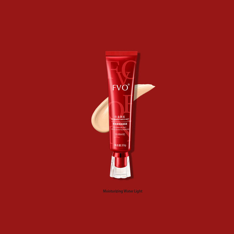 Polypeptide Skin Nourishing Liquid Foundation Can Control Oil For A Long Time