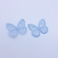 Embroidery Butterfly Piece Hair Accessories Headwear Material Clothing Decoration Accessories