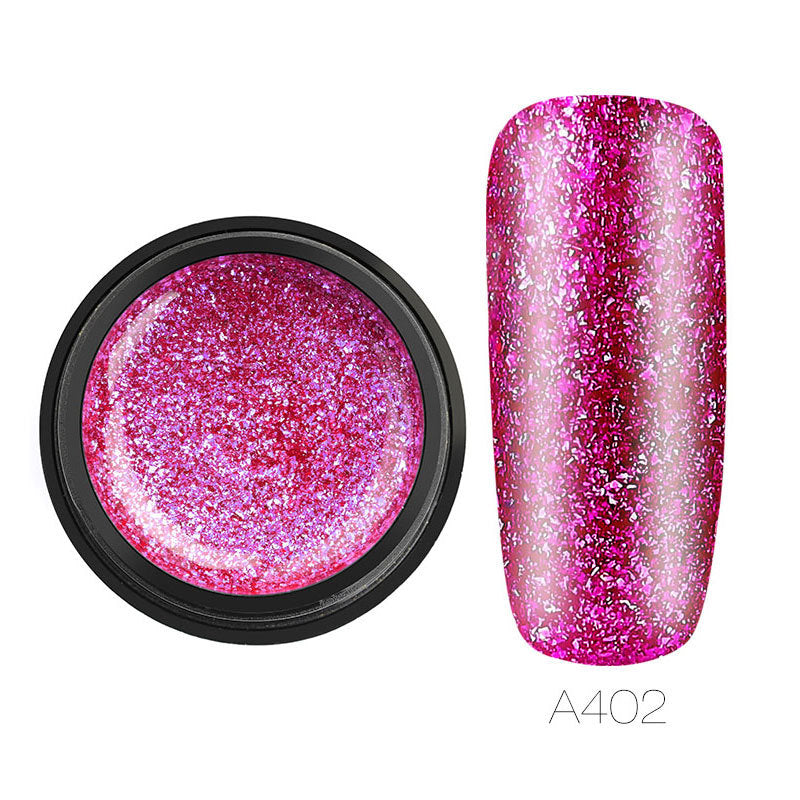 Glitter Gel Nail Polish Sparkling Sequins Art Decoration
