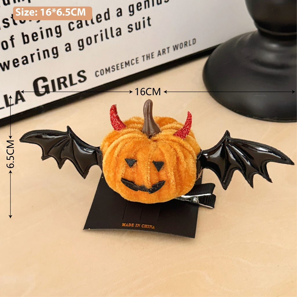 New Halloween Children's Bow Funny Barrettes